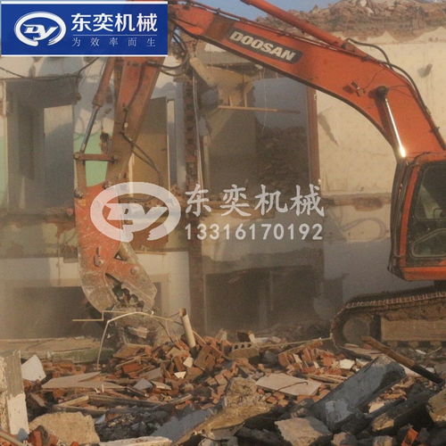 液压粉碎钳 拆迁与处理中的高效粉碎工具